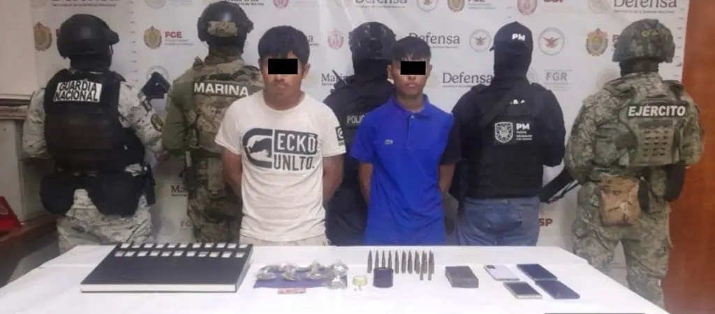 Detienen a 25 y aseguran drogas en operativos en Boca del Río y otros municipios