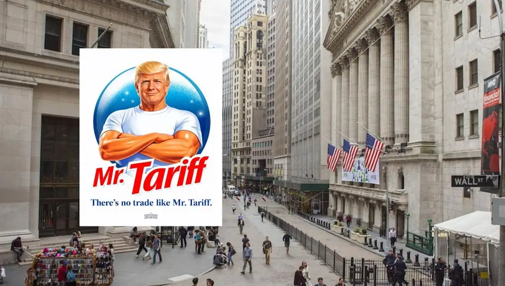 Imagen Trump celebra ganancias récord en Wall Street y se autonombra 'Don Arancel'