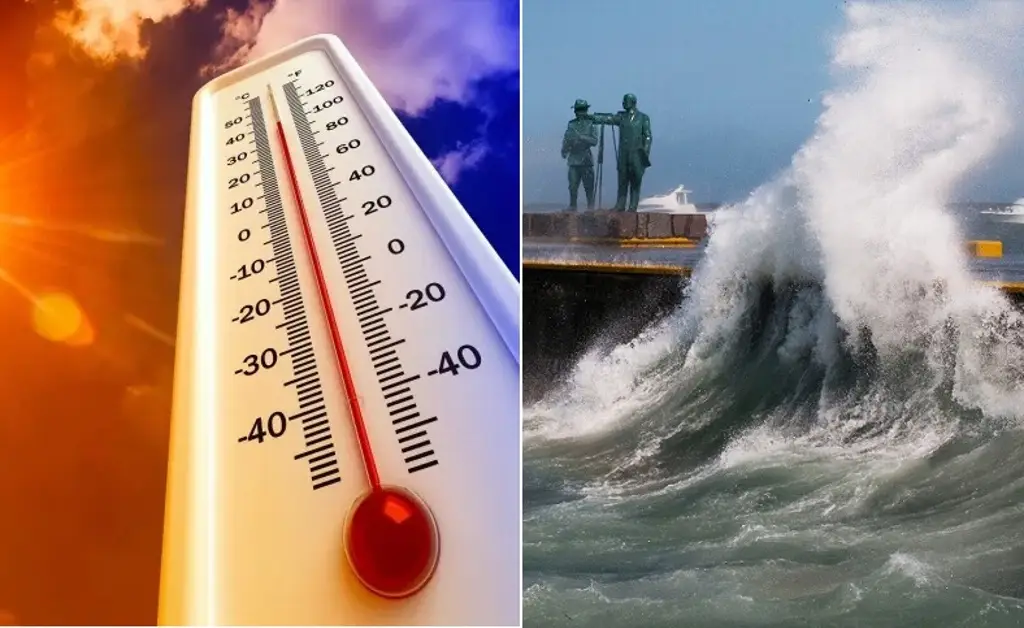 Surada y luego norte de hasta 110 km/h en Veracruz, ¿A qué hora será lo más intenso?