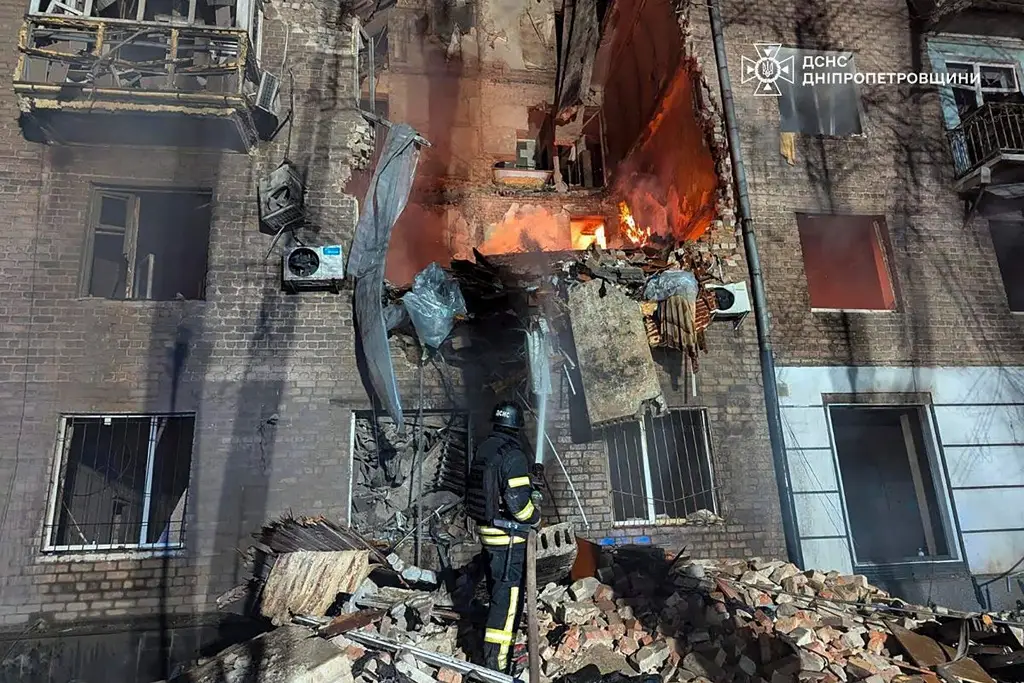 Imagen Ataque masivo con misiles rusos contra Kiev deja hasta el momento 4 muertos