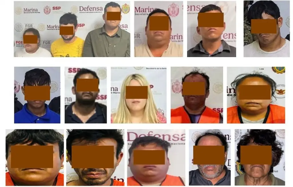 Imagen Detienen a 16 personas en cateos en Veracruz y otros municipios 