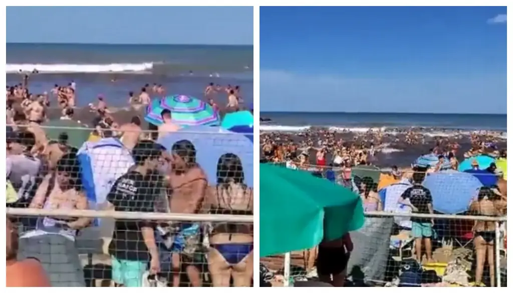 Imagen Al menos un muerto y 35 heridos deja ola de seis metros de altura en una playa de Argentina