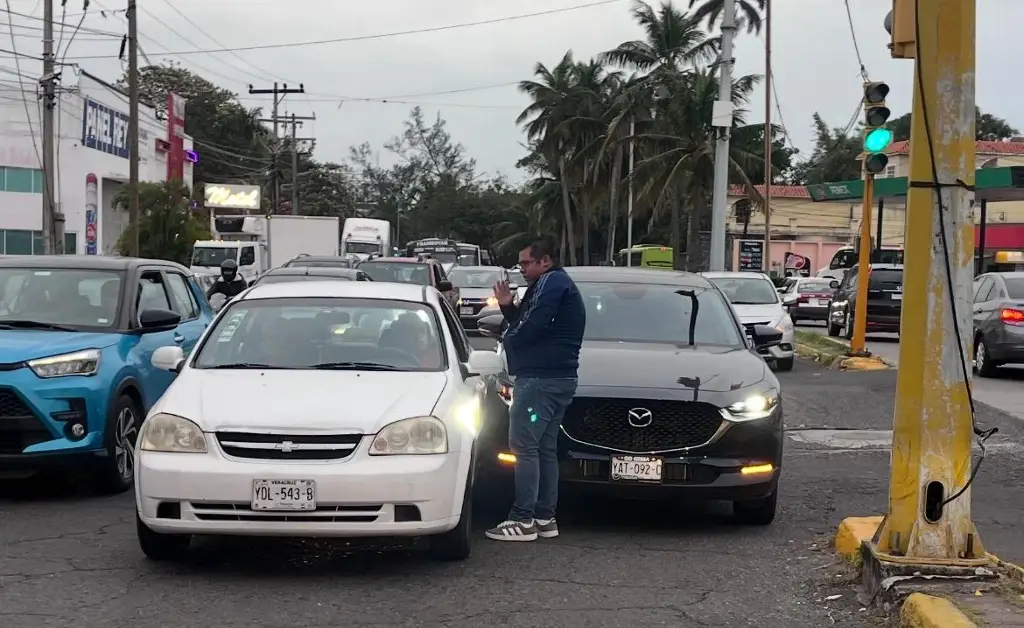 Imagen Accidente entre particulares en Diaz mirón 