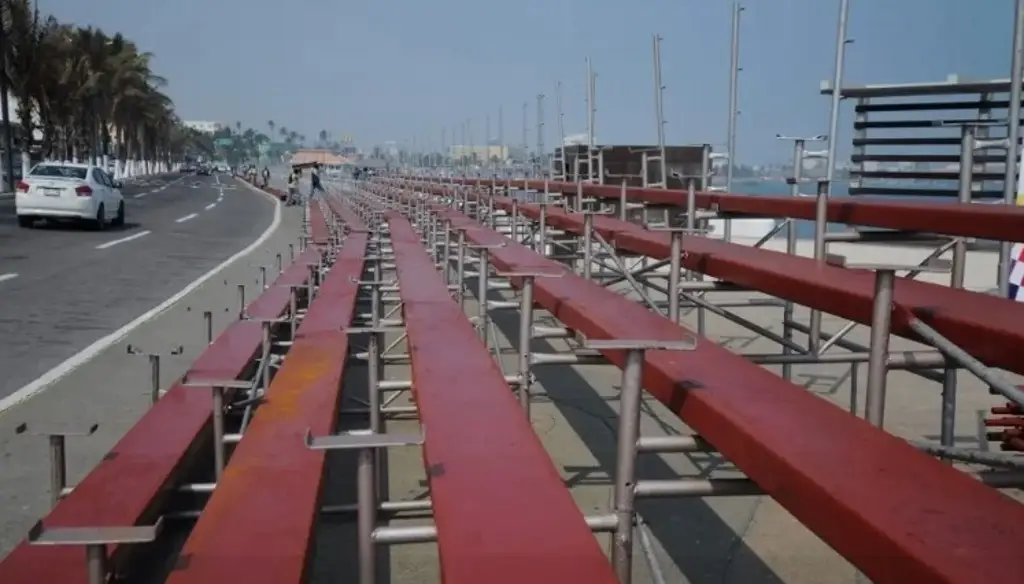 Imagen Iniciarán censo de graderos para el Carnaval de Veracruz 2026