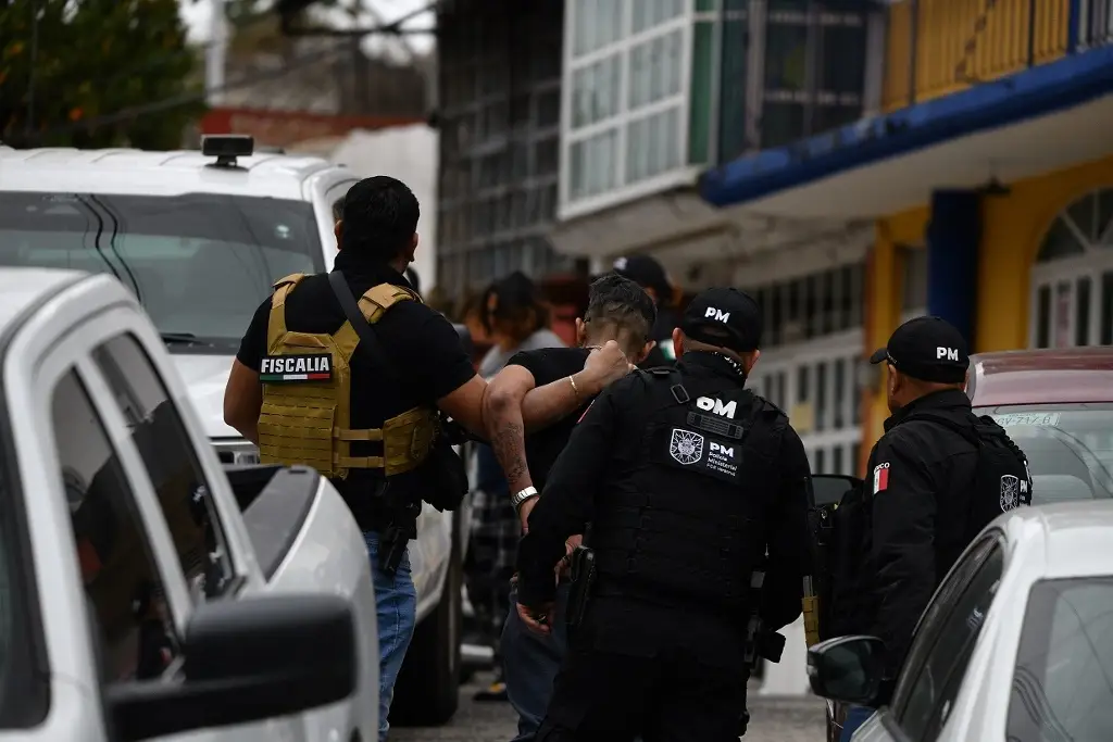 Imagen Operativo en Xalapa deja 6 detenidos