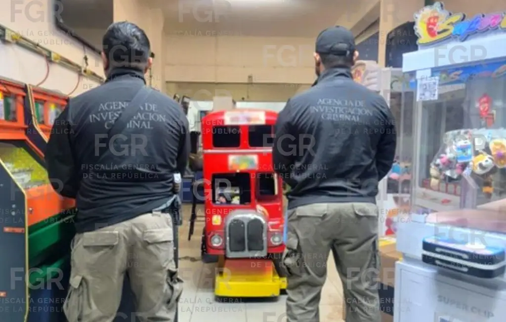 Aseguran casi 40 máquinas tragamonedas y dinero en efectivo al norte de Veracruz 