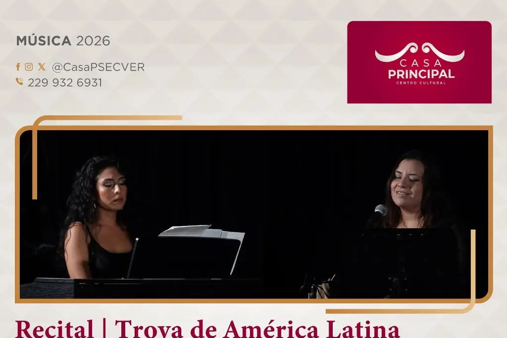 Invitan a recitales musicales en Veracruz ¡Es gratis!