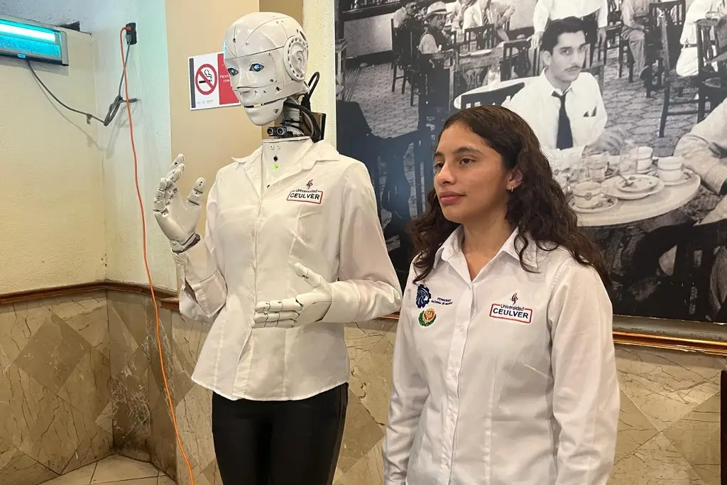 Imagen Drones, robots e IA: así ganó la veracruzana Valeria Palacios la Medalla Mundial de la Educación 2025