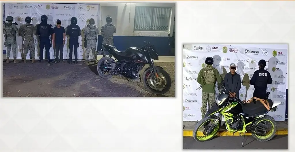 Imagen Recuperan vehículos con reporte de robo en Veracruz; hay 8 detenidos 