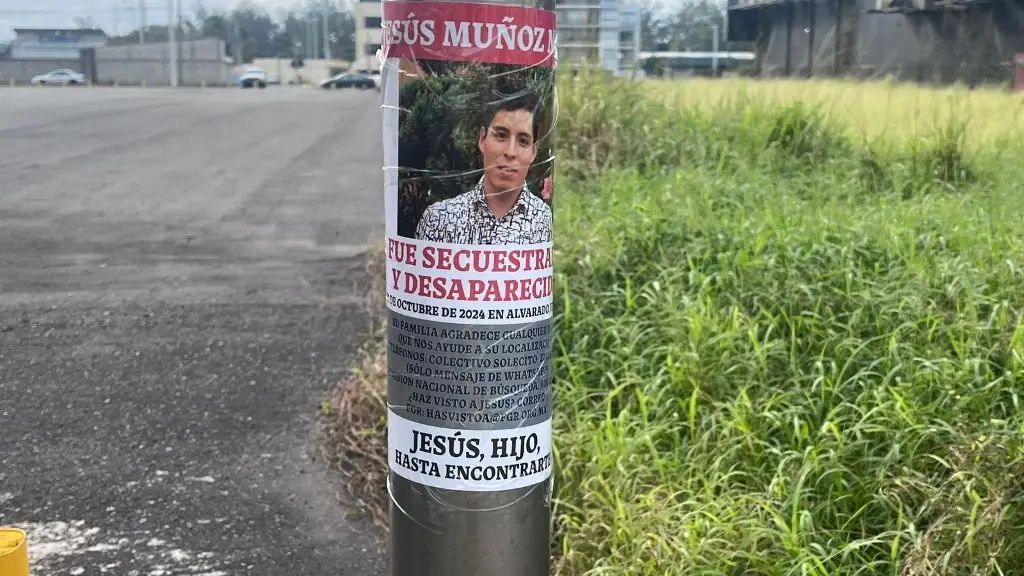 Imagen Intensifican en Boca del Río búsqueda de Jesús Mata, sobrino de periodista Gloria Muñoz