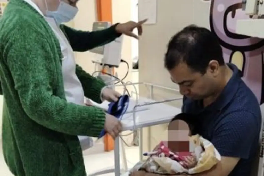 Imagen En esta fecha podría salir del hospital bebé que fue rescata por abandono en Veracruz 