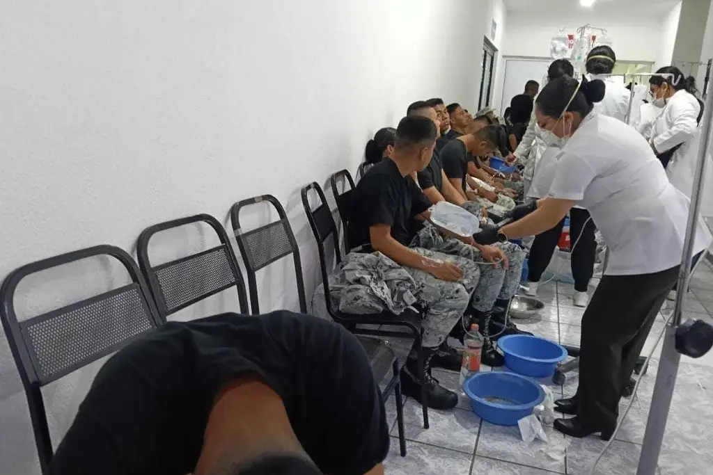 Imagen Fueron más de 100 intoxicados de la GN en Veracruz; esta fue la posible causa 