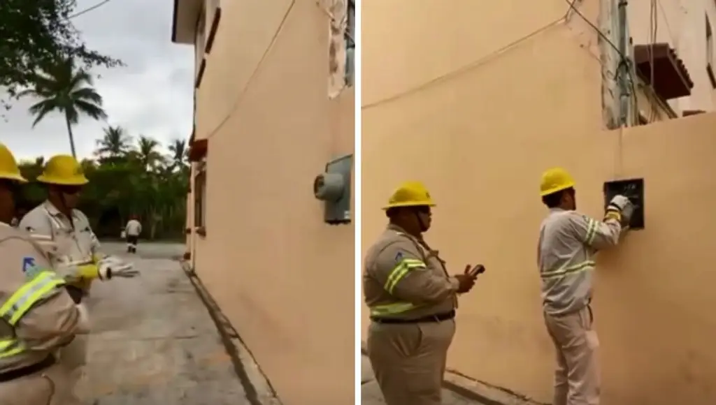 Imagen CFE deja sin luz al Palacio Municipal de Manlio Fabio Altamirano