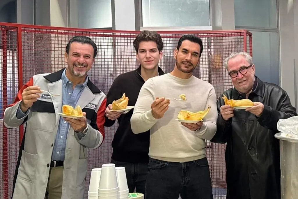 Imagen Tamaliza en las grabaciones de 'Tan cerca de ti, nace el amor'