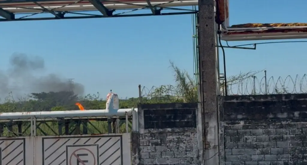 Imagen Conato de incendio en el Complejo Petroquímico Pajaritos de Coatzacoalcos, Veracruz