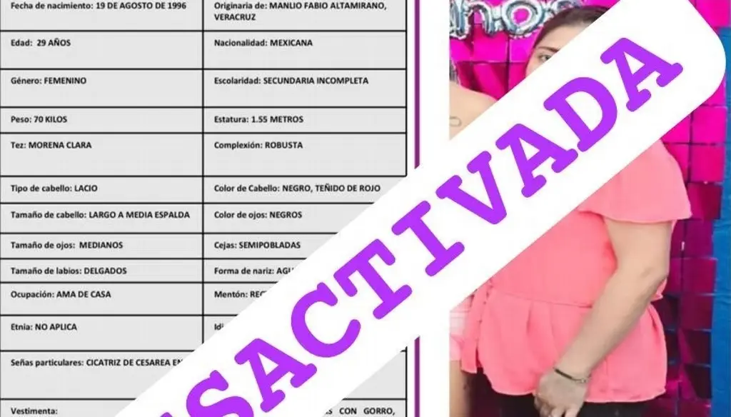Imagen Localizan a mujer desaparecida en Veracruz