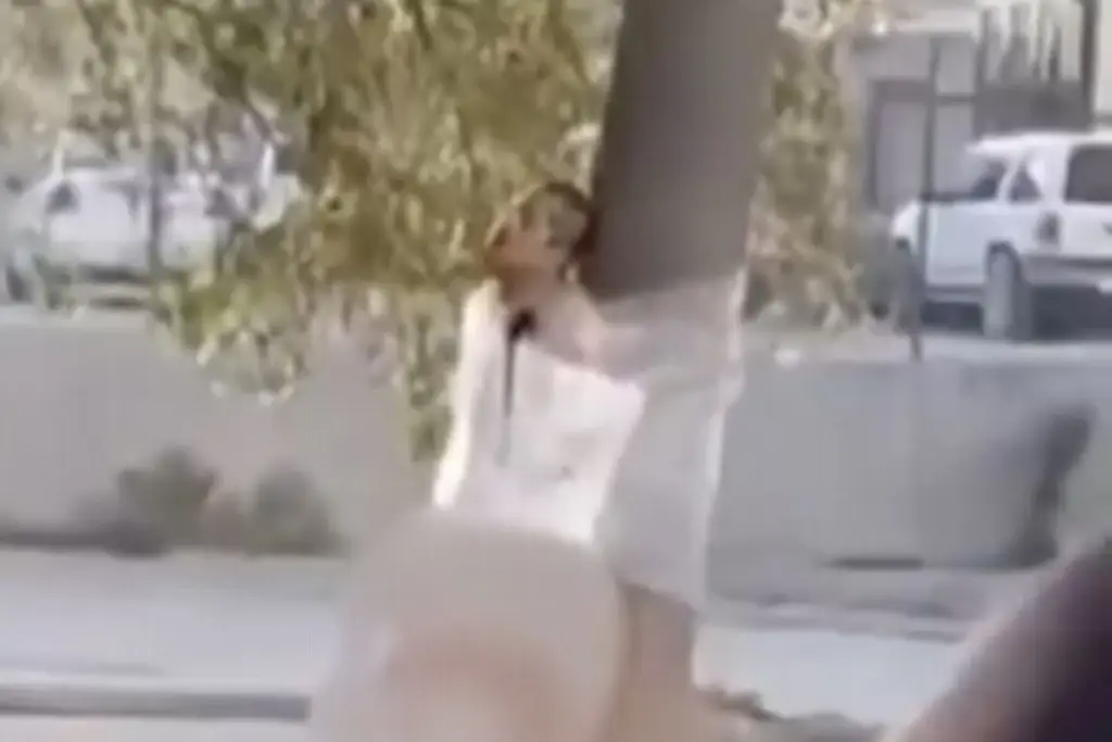 Imagen Amarran a hombre infiel a un árbol ¿'Detuvieron a su pareja'? (+Video)