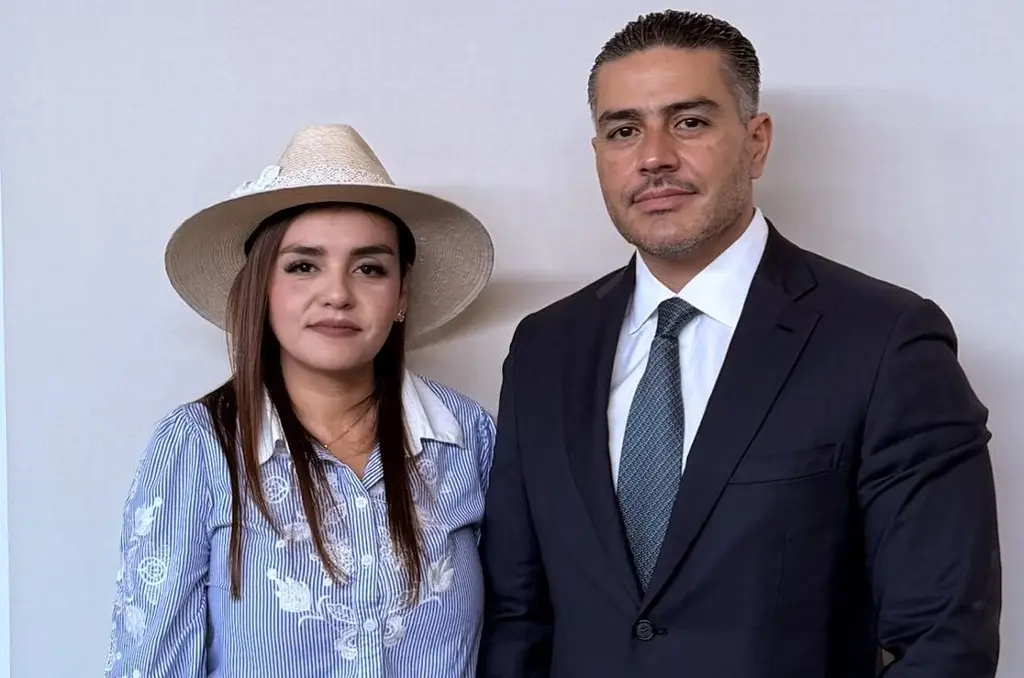 Imagen García Harfuch se reúne con Grecia Quiroz en Uruapan, Michoacán