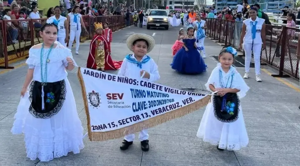 Imagen ¿Cuándo y a qué hora será del Desfile Infantil en avenida Independencia de Veracruz?