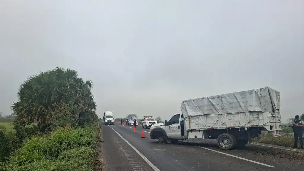 Imagen Accidente causa cierre en esta carretera de Veracruz. Precaución