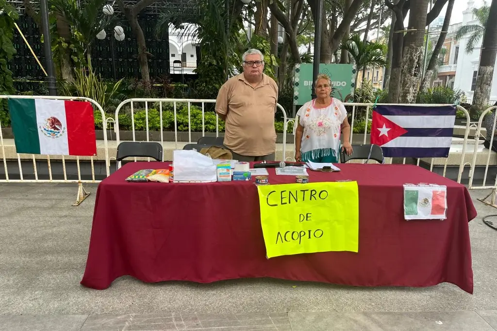 Imagen Ponen acopio de ayuda a Cuba en Veracruz