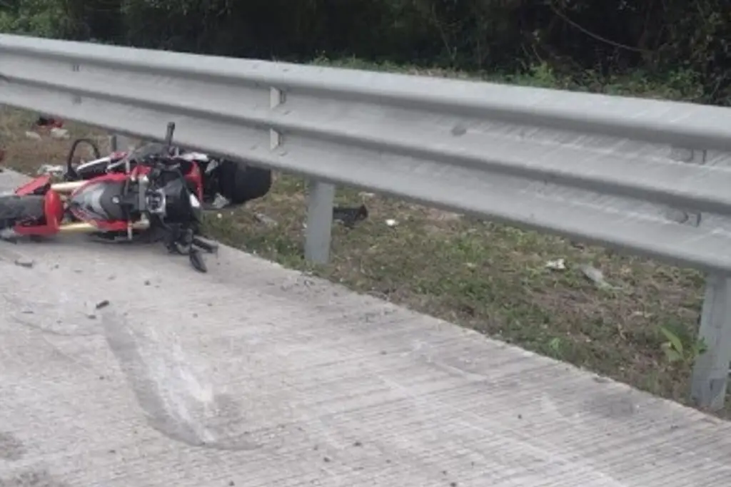 Imagen Aparatoso accidente en autopista de Veracruz; así habría ocurrido 