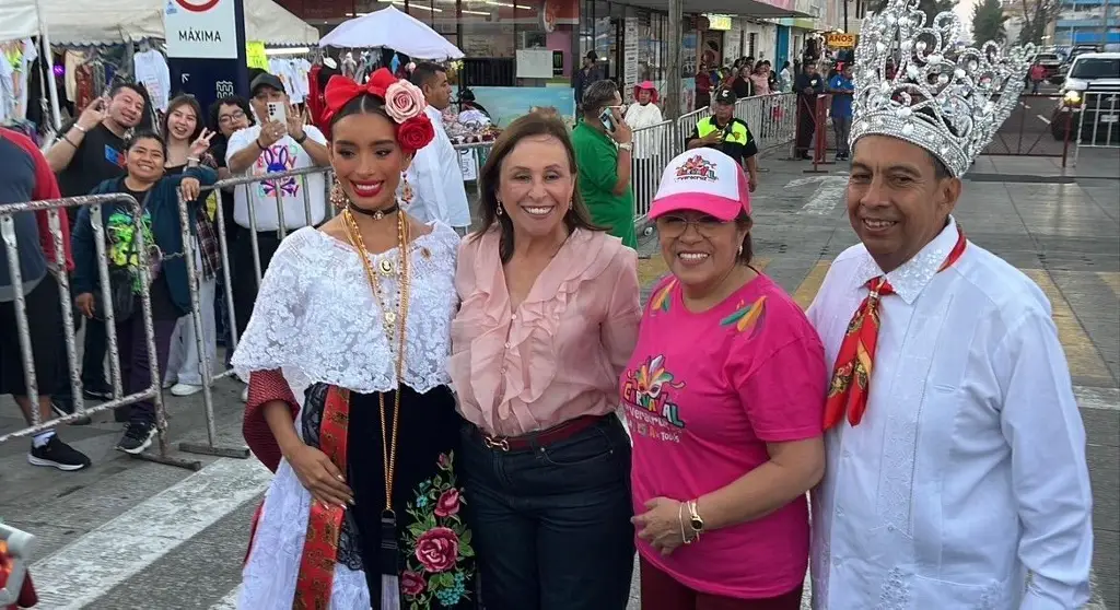 Imagen Veracruz tiene el Carnaval más alegre del Mundo: Rocío Nahle