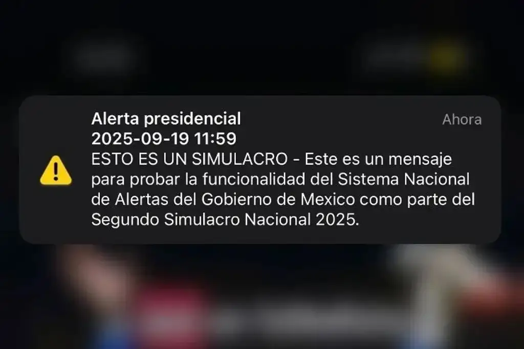 Imagen Sonará la alerta sísmica en celulares este miércoles