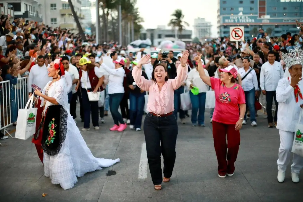 Imagen Carnaval de Veracruz, el mejor del país: Rocío Nahle