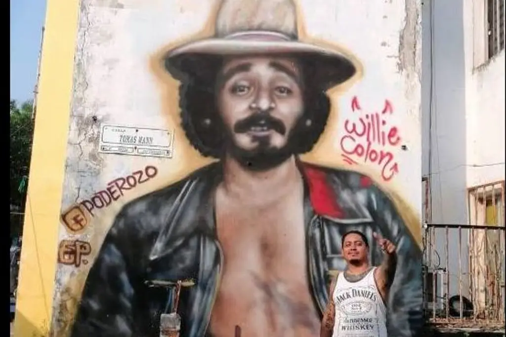 Imagen ¿Realizarán nuevo mural de Willie Colón en Veracruz? Esto dijo muralista