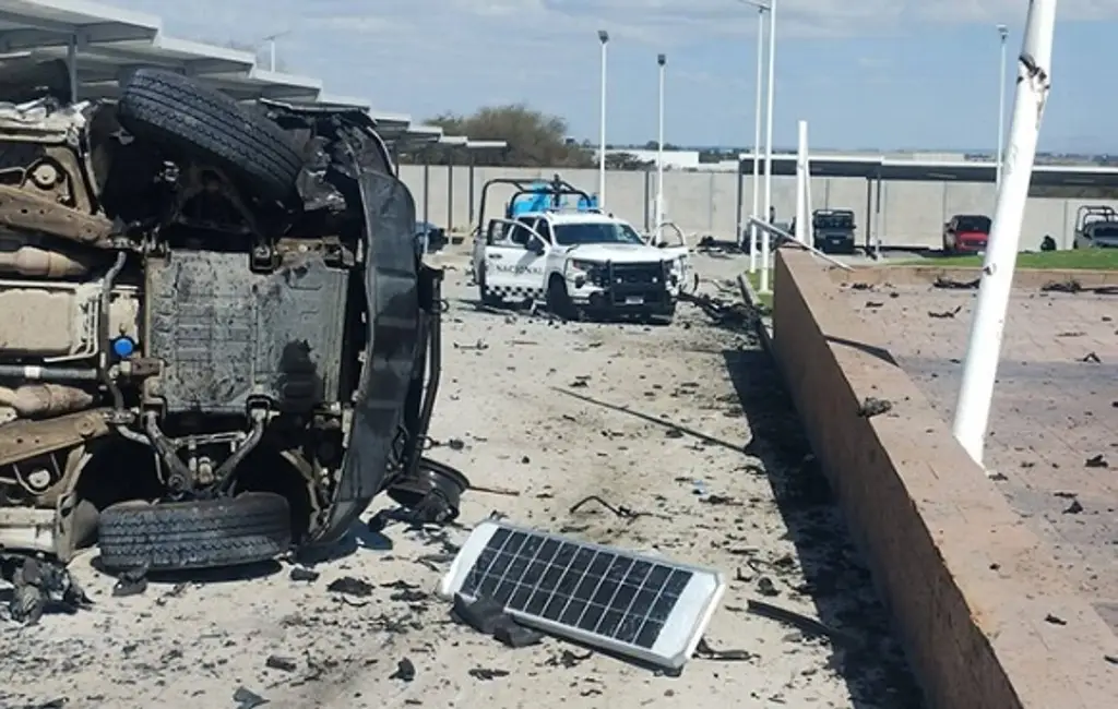 Imagen Reportan presunto ataque con explosivos contra base de la Guardia Nacional en Lagos de Moreno