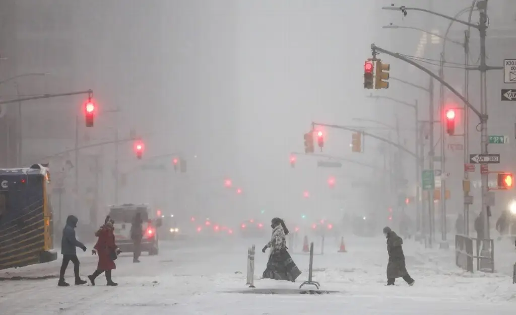 Imagen Tormenta invernal en el noreste de EU obliga a declarar emergencias y prohibir viajes