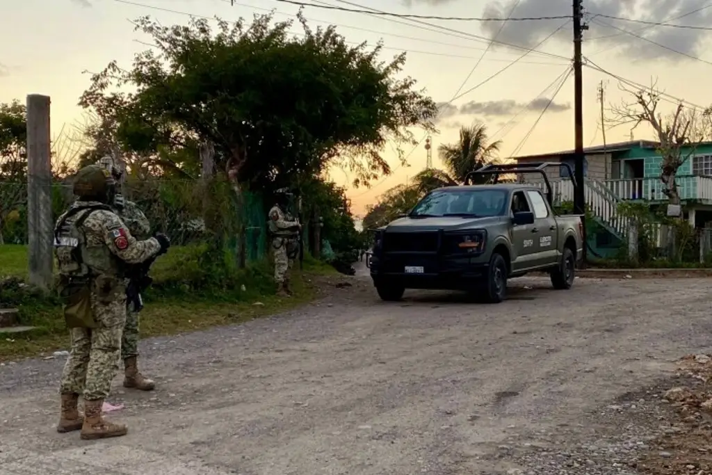 Imagen Enfrentamiento armado durante funeral en Barra de Cazones, Veracruz 