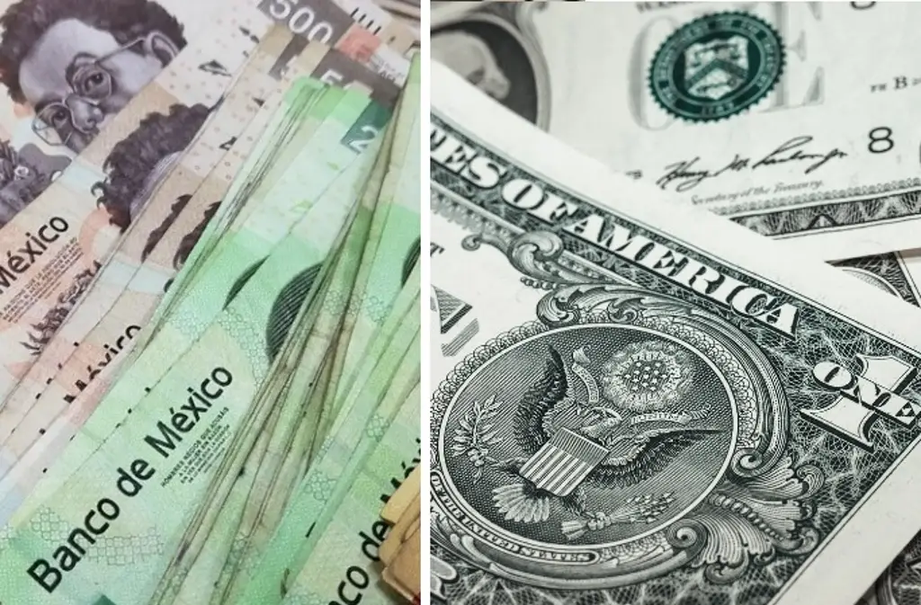 Imagen Retrocede peso mexicano ante el dólar después de ganar terreno