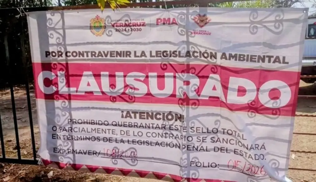 Imagen Clausura PMA basurero clandestino en Amatlán de los Reyes