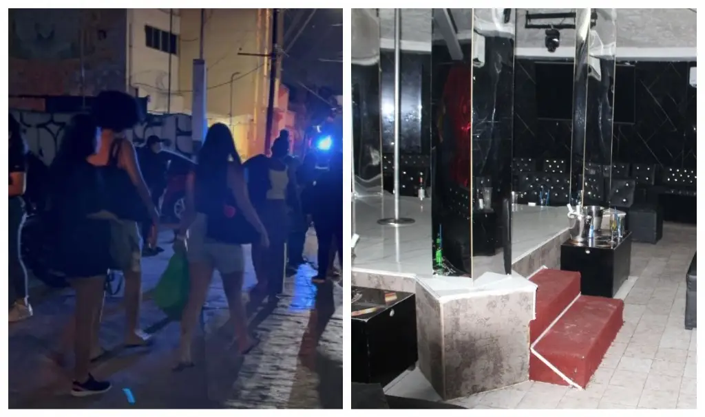 Imagen Rescatan a 39 mujeres presuntas víctimas de explotación sexual en bar de Cancún