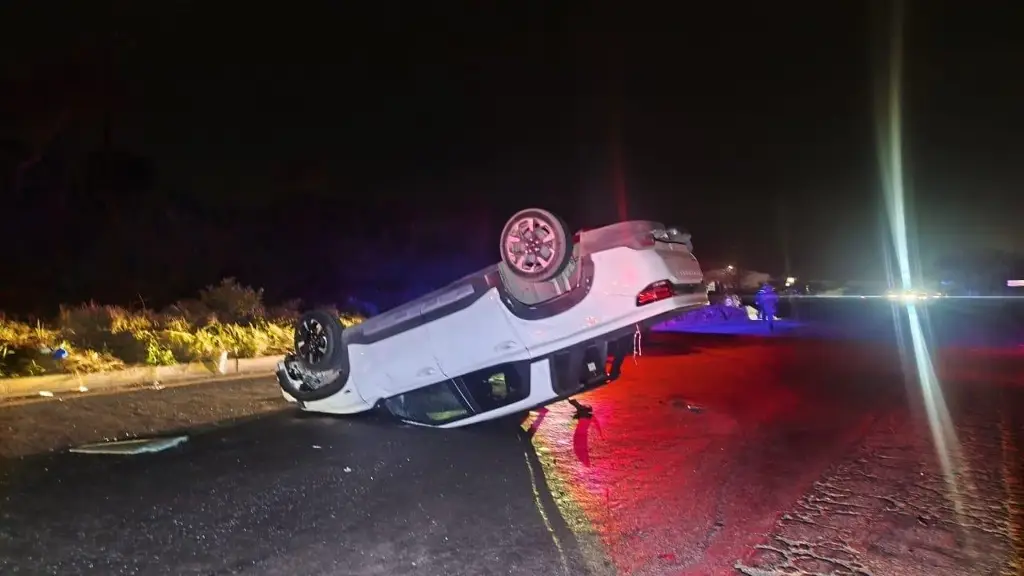 Imagen Fuerte accidente sobre la Xalapa-Veracruz, este lunes