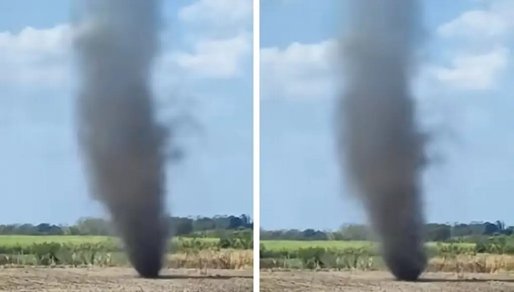 Imagen Cerca del puerto de Veracruz, extraño fenómeno sorprende a población (+Video)