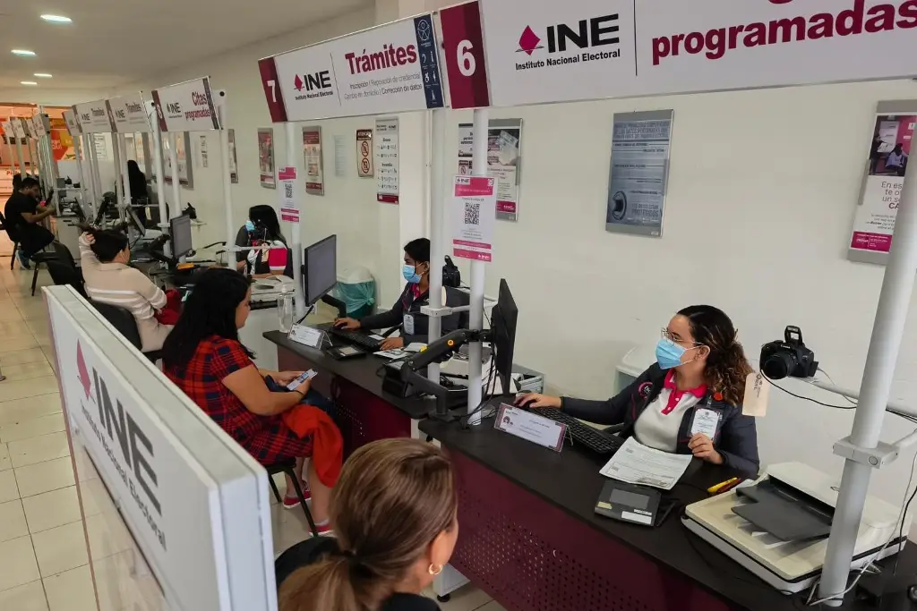 Imagen Este es el módulo del INE de Veracruz donde hay atención todo el día y sin cita previa
