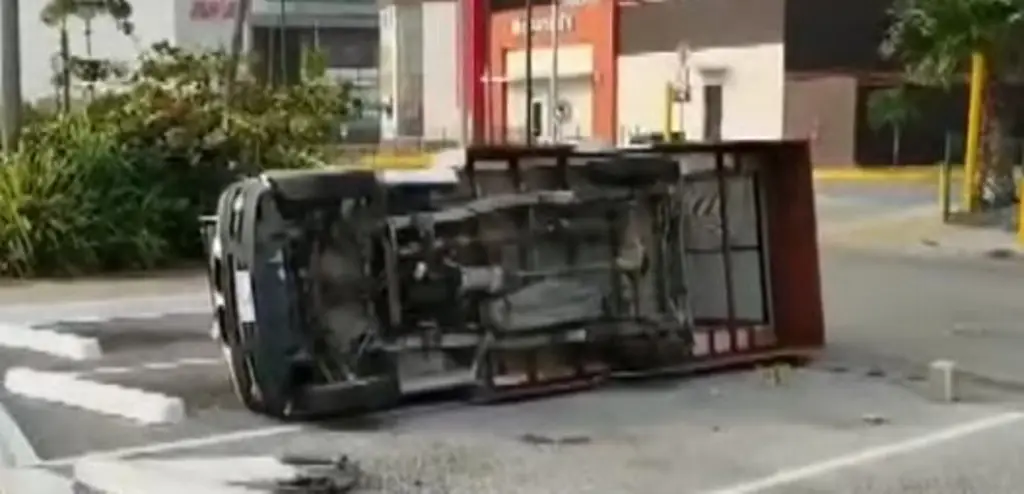 Imagen Fuerte viento provoca daños en Tamaulipas
