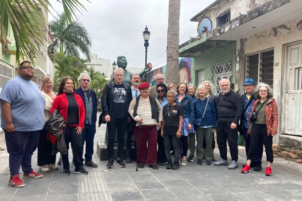 Imagen Músicos extranjeros visitan el Barrio de la Huaca en Veracruz