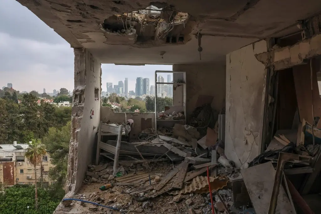 Imagen Irán lanza cuatro andanadas de ataques sobre Jerusalén en poco más de una hora