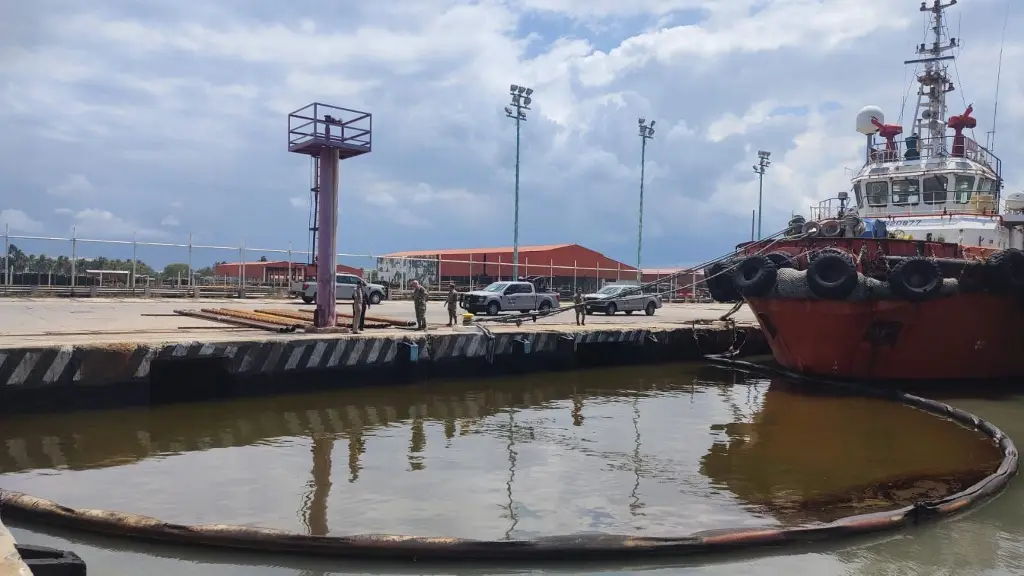 Imagen Recolectan 240 kilos de petróleo en Dos Bocas, Tabasco; intensifican limpieza