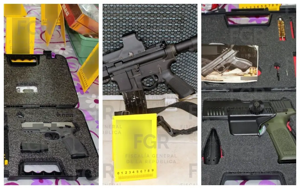 Imagen Dan 7 años de cárcel a Erik 'N' por acopio de armas; fue detenido en Boca del Río, Veracruz