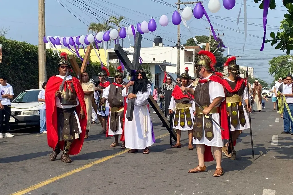 Imagen Esta es la ruta del Viacrucis viviente en Boca del Río