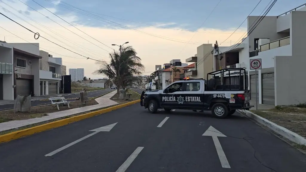 Imagen Realizan operativo en fraccionamiento de Boca del Río 