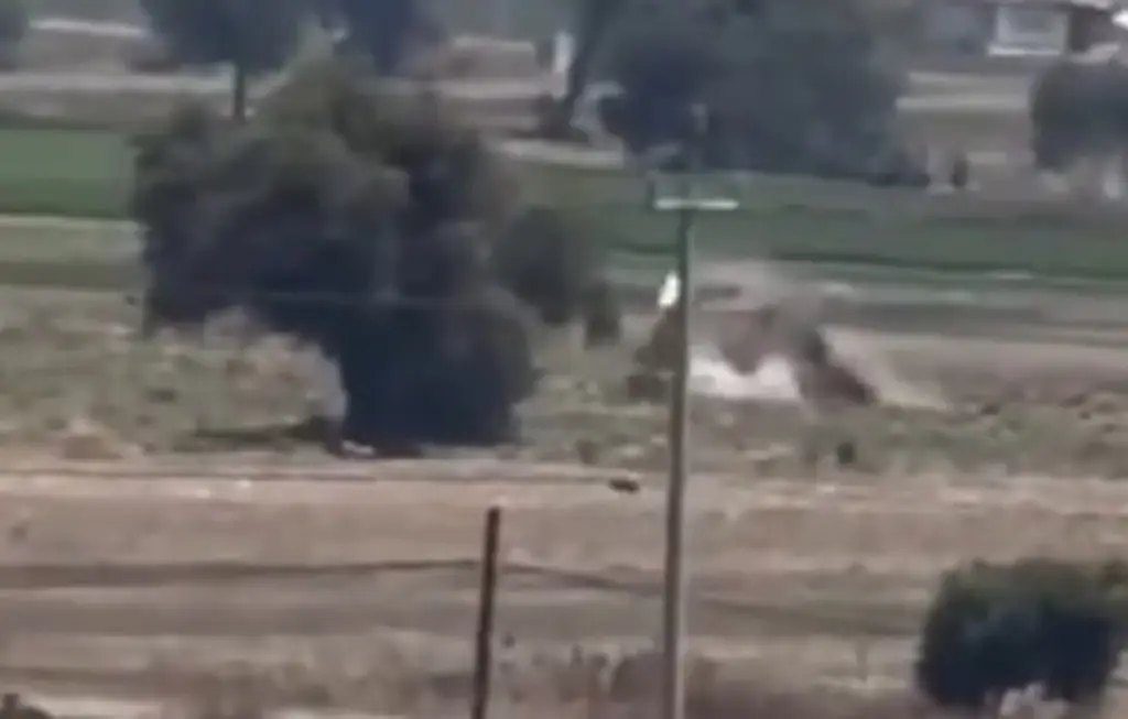 Imagen Captan desplome de avioneta en Puebla que iba al norte de Veracruz; hay 4 muertos (+Video)