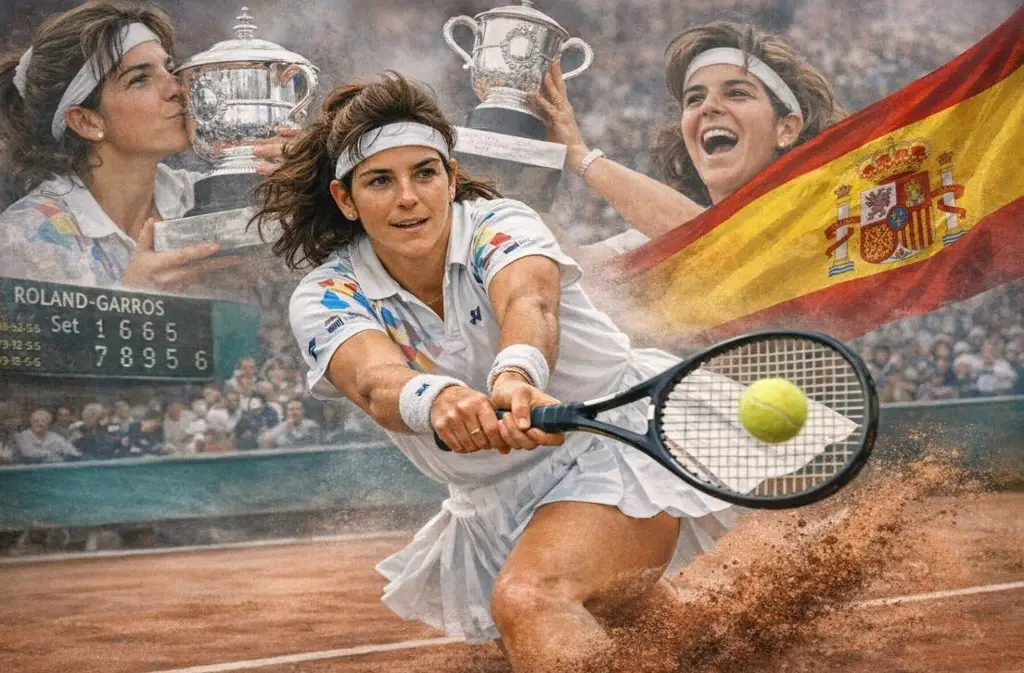 Imagen Arantxa Sánchez Vicario: reina de la tierra batida y pesadilla de las tenistas de potencia