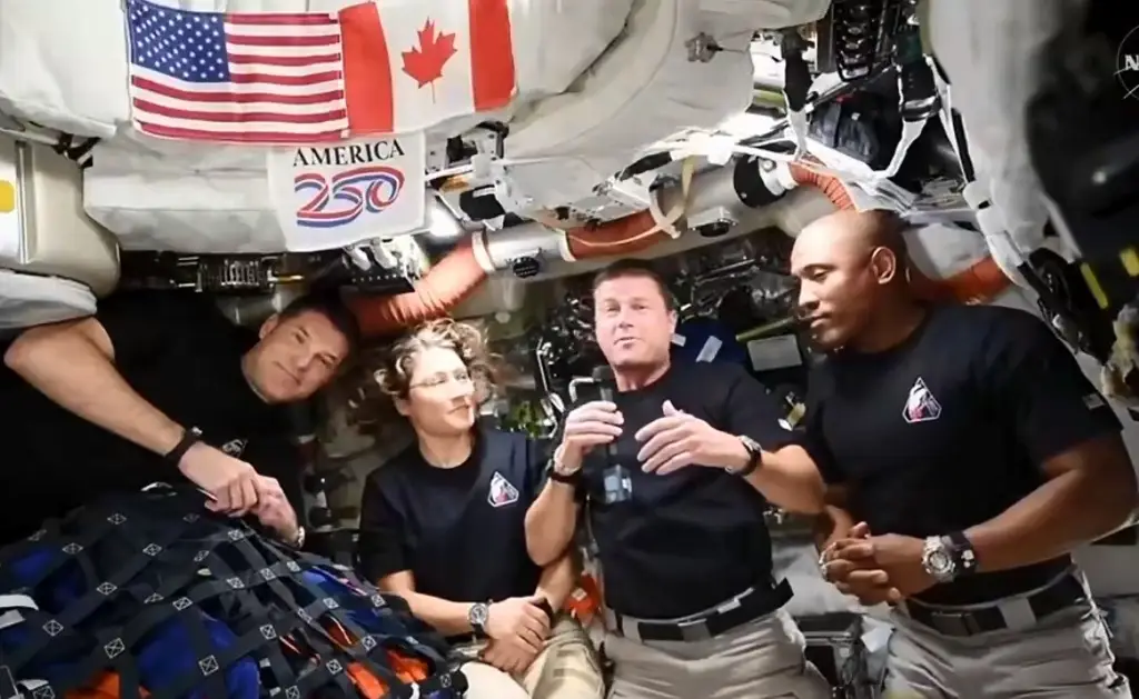 Imagen Astronautas de Artemis II relatan a Trump su paso por el lado oscuro de la Luna