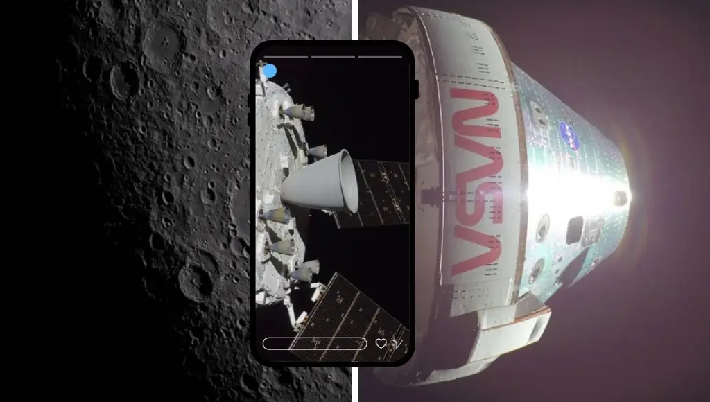 Imagen Así puedes descargar fondos de pantalla de la Luna, tomadas por la misión Artemis II